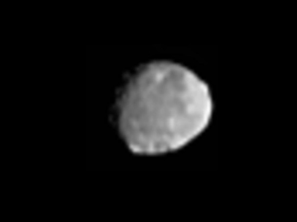 NASA's Dawn spacecraft obtained this image on its approach to the protoplanet Vesta, the second-most massive object in the main asteroid belt. The image was obtained on June 20, 2011. NASA's Dawn spacecraft obtained this image on its approach to the protoplanet Vesta, the second-most massive object in the main asteroid belt. The image was obtained on June 20, 2011.