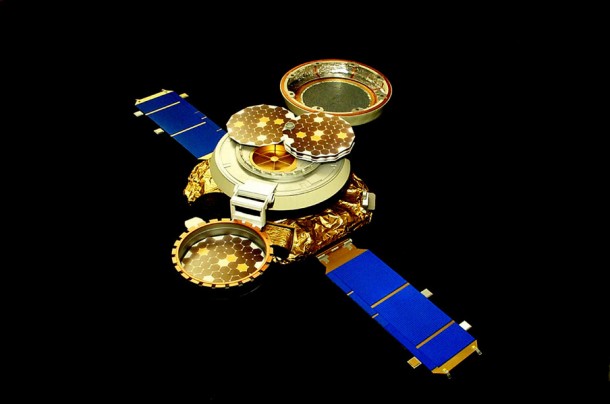 Artist Rendering of the Genesis Spacecraft During Collection Phase of Mission. Image credit: NASA/JPL-Caltech Artist Rendering of the Genesis Spacecraft During Collection Phase of Mission. Image credit: NASA/JPL-Caltech