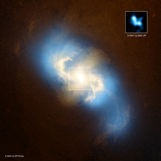 Credit: X-ray: NASA/CXC/SAO/G.Fabbiano et al; Optical: NASA/STScI 