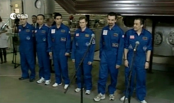 Shortly after ‘landing’