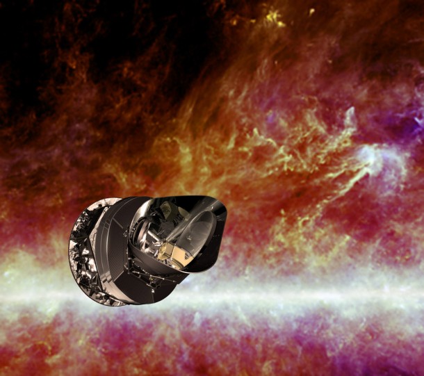 Artist's impression of the Planck spacecraft Artist's impression of the Planck spacecraft