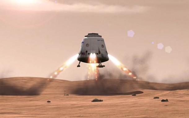 SuperDraco engines will provide the Dragon spacecraft with the capability to perform on target propulsive landings anywhere in the solar system. Credit: SpaceX SuperDraco engines will provide the Dragon spacecraft with the capability to perform on target propulsive landings anywhere in the solar system. Credit: SpaceX