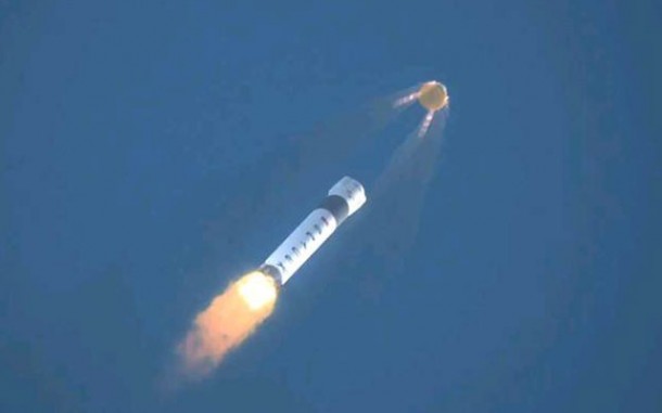 SuperDraco engines will power a revolutionary launch escape system that will make SpaceX’s Dragon the safest spacecraft in the world. Eight SuperDraco engines built into the side walls of the Dragon spacecraft will produce up to 120,000 pounds of axial thrust to carry astronauts to safety should an emergency occur during launch. Credit: SpaceX SuperDraco engines will power a revolutionary launch escape system that will make SpaceX’s Dragon the safest spacecraft in the world. Eight SuperDraco engines built into the side walls of the Dragon spacecraft will produce up to 120,000 pounds of axial thrust to carry astronauts to safety should an emergency occur during launch. Credit: SpaceX