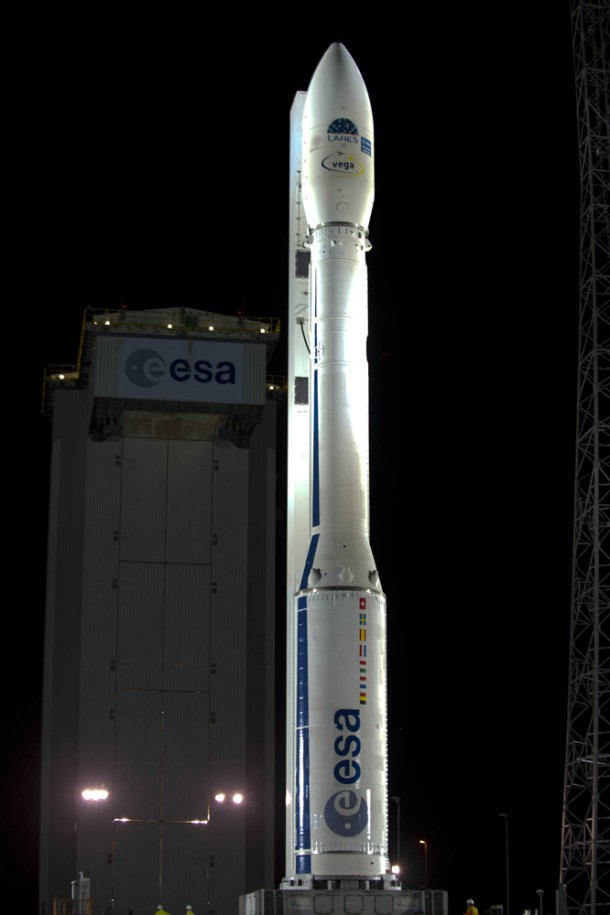 Vega VV01 ready for launch Vega VV01 ready for launch