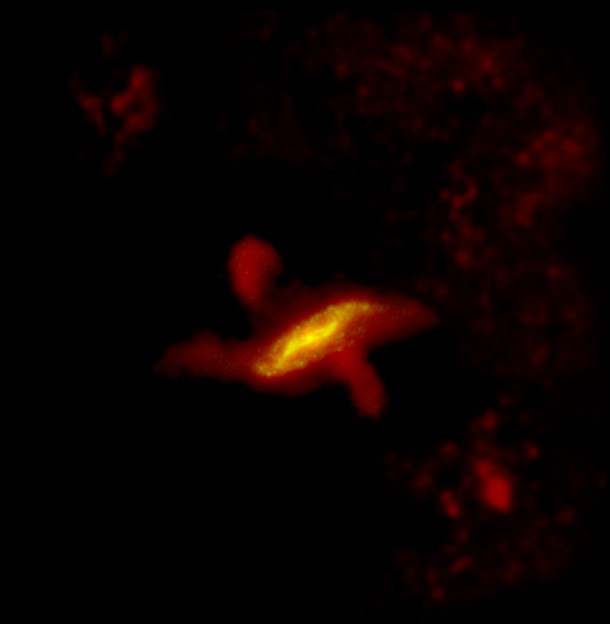 Centaurus A: Far-infrared Centaurus A: Far-infrared