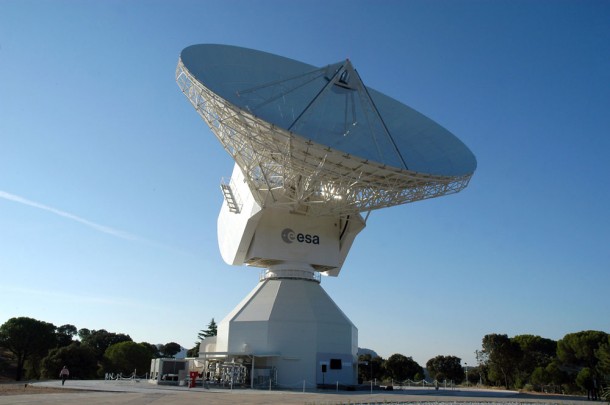 Cebreros 35 m deep space antenna Cebreros 35 m deep space antenna