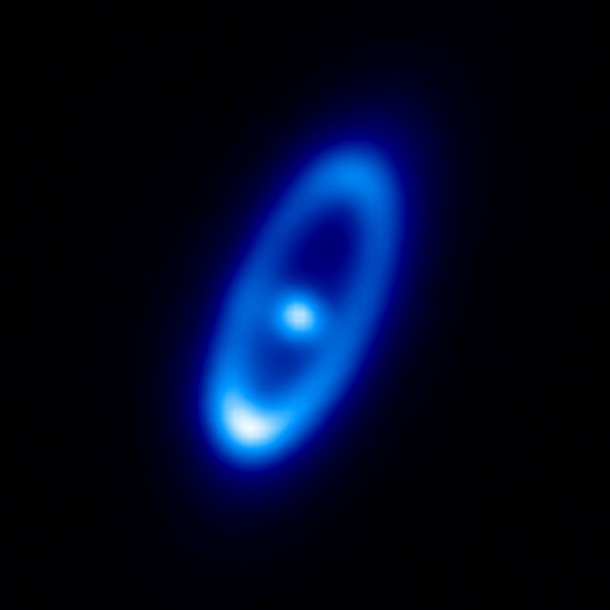 Herschel’s image of Fomalhaut Herschel’s image of Fomalhaut