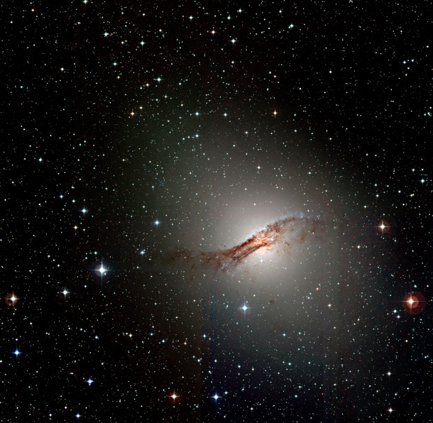 Centaurus A: Visible light Centaurus A: Visible light