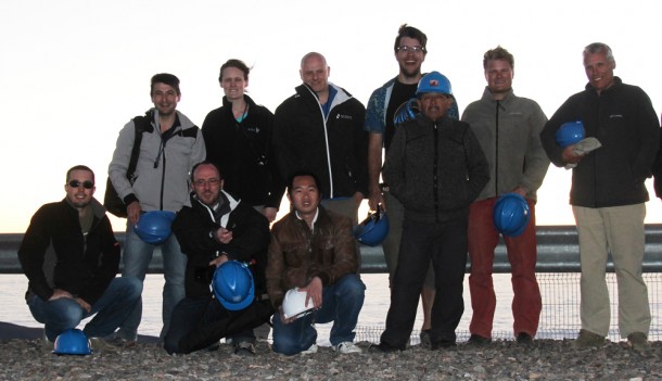 Rover team in Atacama Desert