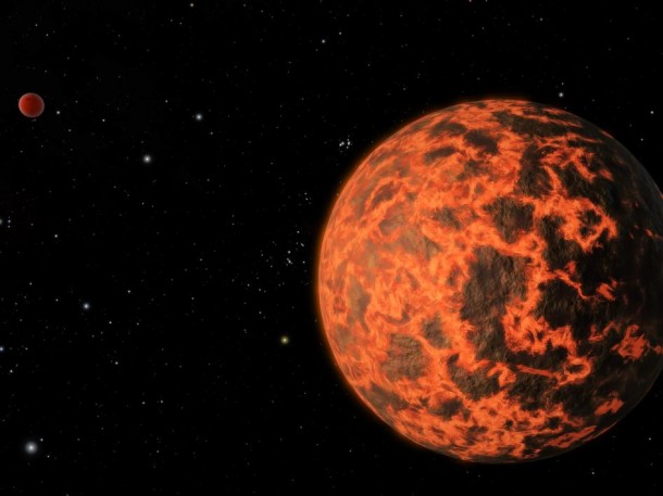 Astronomers using NASA's Spitzer Space Telescope have detected what they believe is an alien world just two-thirds the size of Earth - one of the smallest on record. The exoplanet candidate, known as UCF-1.01, orbits a star called GJ 436, which is located a mere 33 light-years away. UCF-1.01 might be the nearest world to our solar system that is smaller than our home planet. Credit: NASA/JPL-Caltech Astronomers using NASA's Spitzer Space Telescope have detected what they believe is an alien world just two-thirds the size of Earth - one of the smallest on record. The exoplanet candidate, known as UCF-1.01, orbits a star called GJ 436, which is located a mere 33 light-years away. UCF-1.01 might be the nearest world to our solar system that is smaller than our home planet. Credit: NASA/JPL-Caltech