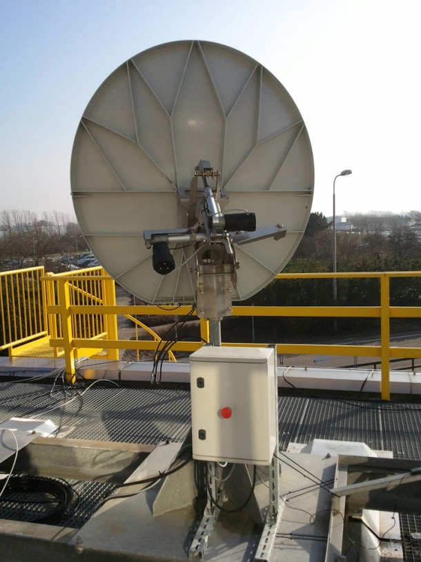 The SMART solution eliminates the need for complex antenna closed-loop controller/beacon receiver equipment. Combined with the use of off-the-shelf DC actuators and high-performance motor control electronics , the SMART project has demonstrated that the YELLOWSAT open-loop tracking solution is effective and reliable. Credits: ESA photo The SMART solution eliminates the need for complex antenna closed-loop controller/beacon receiver equipment. Combined with the use of off-the-shelf DC actuators and high-performance motor control electronics , the SMART project has demonstrated that the YELLOWSAT open-loop tracking solution is effective and reliable. Credits: ESA photo