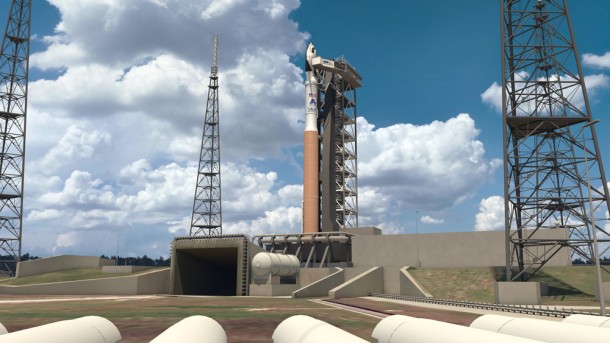 An artist's conception of Sierra Nevada Corporation's Dream Chaser spacecraft atop a United Launch Alliance Atlas V rocket for the Commercial Crew Integrated Capability (CCiCap) phase of NASA's Commercial Crew Program. Image credit: SNC An artist's conception of Sierra Nevada Corporation's Dream Chaser spacecraft atop a United Launch Alliance Atlas V rocket for the Commercial Crew Integrated Capability (CCiCap) phase of NASA's Commercial Crew Program. Image credit: SNC