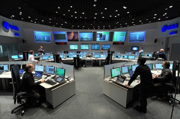 ESOC control room