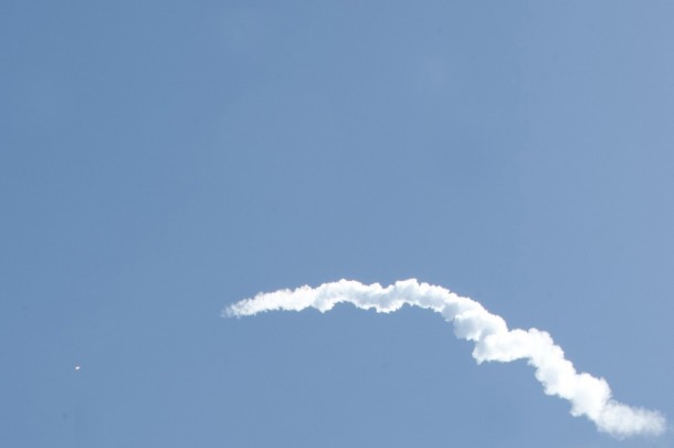 Team Vandenberg launched a United Launch Alliance Atlas V rocket carrying a National Reconnaissance Office payload from Space Launch Complex-3 here Sept. 13 at 2:39 p.m. It was the fifth Atlas V processed at Vandenberg and the 606th Atlas mission in U.S. history. (U.S. Air Force photo/ Lael Huss) Team Vandenberg launched a United Launch Alliance Atlas V rocket carrying a National Reconnaissance Office payload from Space Launch Complex-3 here Sept. 13 at 2:39 p.m. It was the fifth Atlas V processed at Vandenberg and the 606th Atlas mission in U.S. history. (U.S. Air Force photo/ Lael Huss)