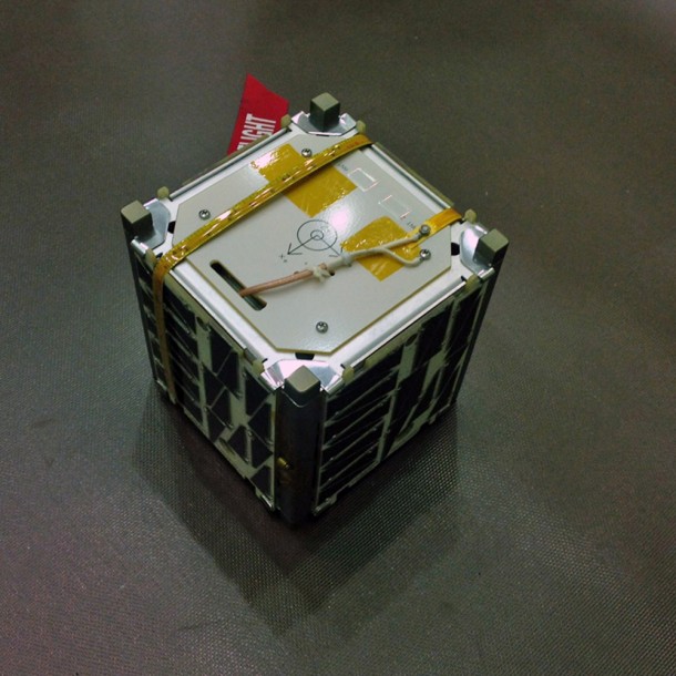 TechEdSat measures only 10 centimeters across and cost less than $30,000. TechEdSat measures only 10 centimeters across and cost less than $30,000.
