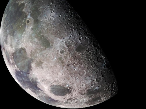 New research funded by NLSI theorizes that our early Earth and moon were perhaps created in a different manner than has previously been believed. Image credit: NASA New research funded by NLSI theorizes that our early Earth and moon were perhaps created in a different manner than has previously been believed. Image credit: NASA