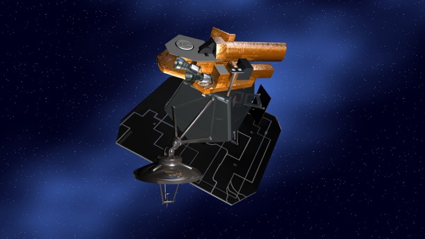 Artist's concept of NASA's Deep Impact spacecraft. Image credit: NASA/JPL-Caltech. Artist's concept of NASA's Deep Impact spacecraft. Image credit: NASA/JPL-Caltech.