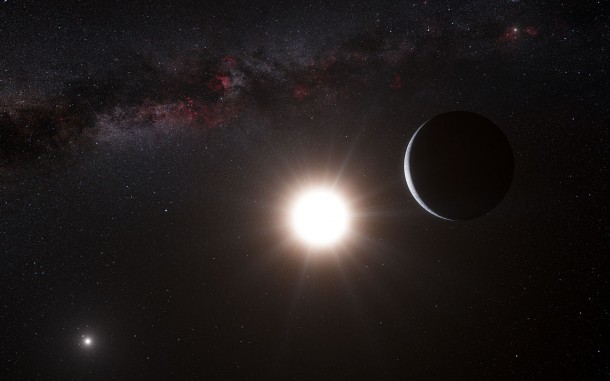 Artist’s impression of the planet around Alpha Centauri B Artist’s impression of the planet around Alpha Centauri B