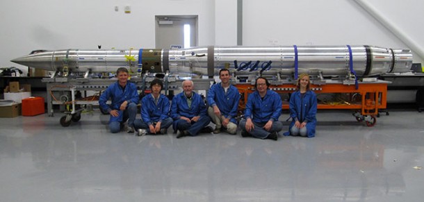 The FOXSI team sits in front of the integrated payload before it gets ready for launch (from left to right: Paul Turin, Shinya Saito, Stephen McBride, Steven Christe, Säm Krucker, Lindsay Glesener). Credit: NASA/S. Fitzpatrick The FOXSI team sits in front of the integrated payload before it gets ready for launch (from left to right: Paul Turin, Shinya Saito, Stephen McBride, Steven Christe, Säm Krucker, Lindsay Glesener). Credit: NASA/S. Fitzpatrick
