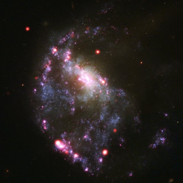 Credits: X-ray: NASA/CXC/SAO/A. Prestwich et al; Optical: NASA/STScI Credits: X-ray: NASA/CXC/SAO/A. Prestwich et al; Optical: NASA/STScI