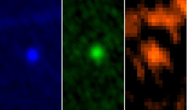Herschel’s three-colour view of asteroid Apophis Herschel’s three-colour view of asteroid Apophis