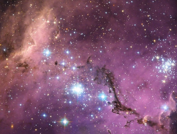 LHA 120-N11 in the Large Magellanic Cloud Credit: NASA, ESA. Acknowledgement: Josh Lake LHA 120-N11 in the Large Magellanic Cloud Credit: NASA, ESA. Acknowledgement: Josh Lake