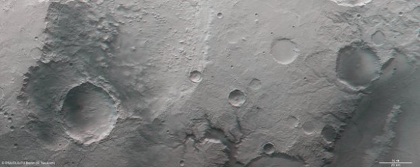 Amenthes Planum in 3D Copyright ESA/DLR/FU Berlin (G. Neukum)