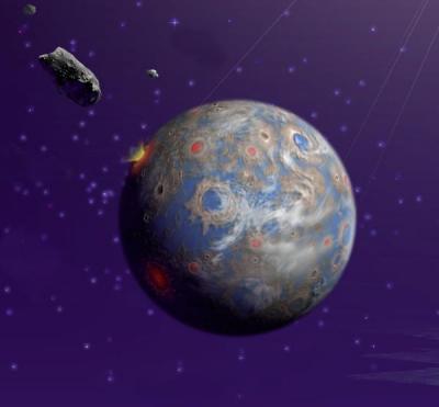 A new CU-Boulder study shows that an asteroid believed to have smacked Earth some 66 million years ago likely caused a global firestorm that led to extensive plant and animal extinctions. Credit: Illustration courtesy NASA/JPL A new CU-Boulder study shows that an asteroid believed to have smacked Earth some 66 million years ago likely caused a global firestorm that led to extensive plant and animal extinctions. Credit: Illustration courtesy NASA/JPL