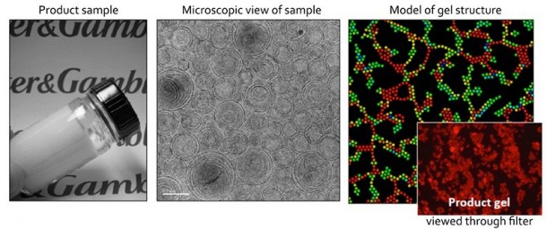The gel structure, like that under investigation in the Advanced Colloids Experiment, is often dominated by fragile strands composed of many particles in a cross-section. (NASA) The gel structure, like that under investigation in the Advanced Colloids Experiment, is often dominated by fragile strands composed of many particles in a cross-section. (NASA)