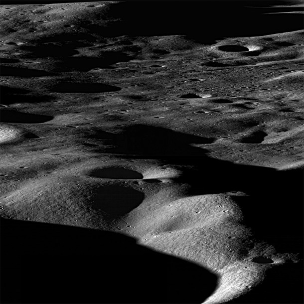 This is a view from NASA's Lunar Reconnaissance Orbiter spacecraft across the north rim of Cabeus crater. The leaping dust behavior may be observed on the moon in places like this where sunlit areas are close to shaded regions. Credit: NASA/GSFC/Arizona State University This is a view from NASA's Lunar Reconnaissance Orbiter spacecraft across the north rim of Cabeus crater. The leaping dust behavior may be observed on the moon in places like this where sunlit areas are close to shaded regions. Credit: NASA/GSFC/Arizona State University
