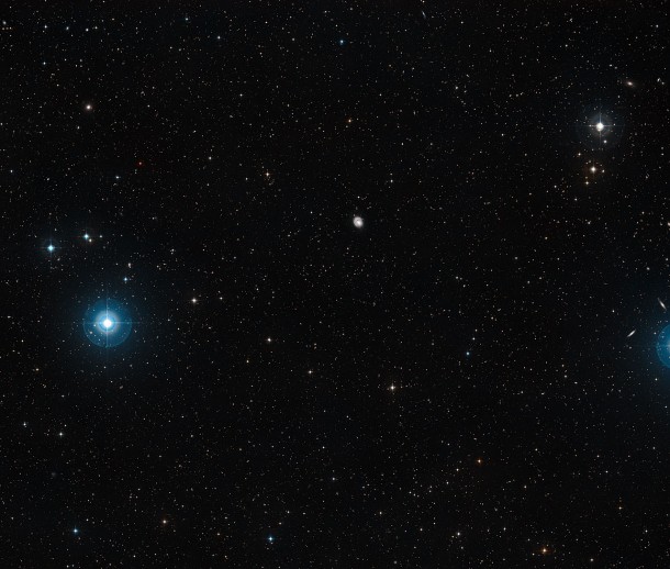 Wide-field view of the sky around the spiral galaxy NGC 1637 Wide-field view of the sky around the spiral galaxy NGC 1637