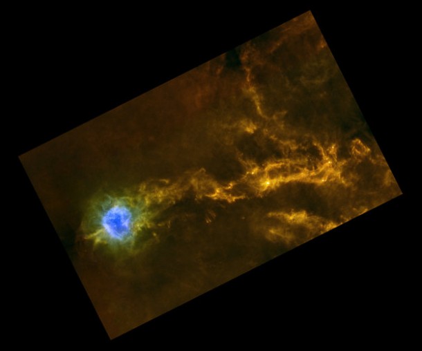 Dense filaments of gas in IC5146. Copyright ESA/Herschel/SPIRE/PACS/D. Arzoumanian (CEA Saclay) for the “Gould Belt survey” Key Programme Consortium. Dense filaments of gas in IC5146. Copyright ESA/Herschel/SPIRE/PACS/D. Arzoumanian (CEA Saclay) for the “Gould Belt survey” Key Programme Consortium.