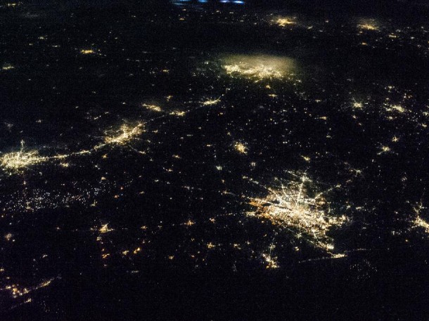 One of the Expedition 36 crew members captured this oblique nighttime image of a large part of the state of Texas. Credit: NASA One of the Expedition 36 crew members captured this oblique nighttime image of a large part of the state of Texas. Credit: NASA