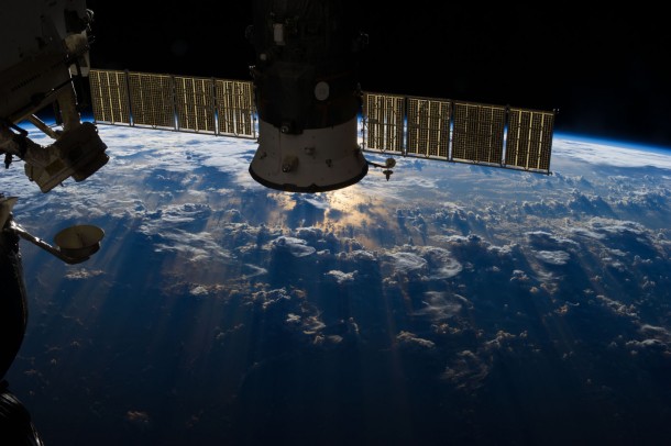 One of the Expedition 36 crew members aboard the International Space Station used a 50mm lens to record this image of a large mass of storm clouds over the Atlantic Ocean near Brazil and the Equator. Image Credit: NASA One of the Expedition 36 crew members aboard the International Space Station used a 50mm lens to record this image of a large mass of storm clouds over the Atlantic Ocean near Brazil and the Equator. Image Credit: NASA