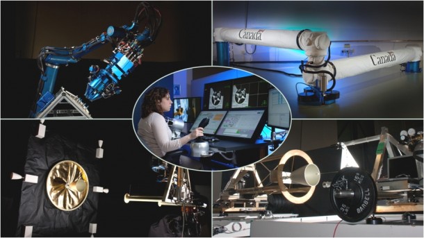 The Next-Generation Canadarm (NGC) facility provides a suite of robotic systems with the capability to support both low-Earth orbit and deep space missions, from repairing communication satellites to assisting human exploration missions to the Moon, asteroids and beyond. (Credit: Canadian Space Agency) The Next-Generation Canadarm (NGC) facility provides a suite of robotic systems with the capability to support both low-Earth orbit and deep space missions, from repairing communication satellites to assisting human exploration missions to the Moon, asteroids and beyond. (Credit: Canadian Space Agency)