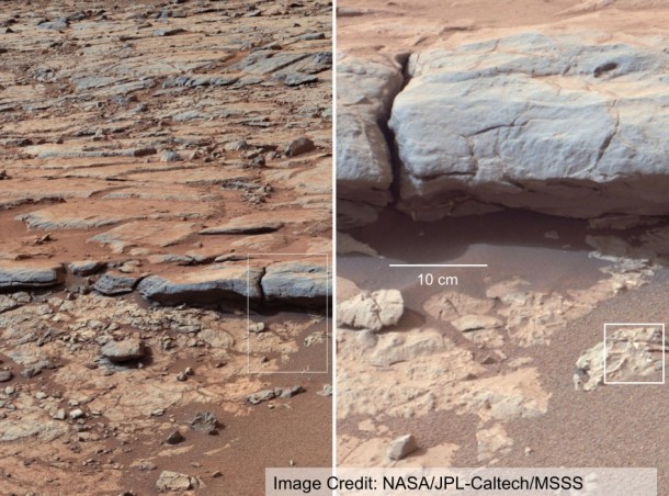 Observations at large scales, such as panoramas of Martian landscapes, help researchers identify smaller-scale features of special interest for examination in more detail. Credit: NASA/JPL-Caltech/MSSS Observations at large scales, such as panoramas of Martian landscapes, help researchers identify smaller-scale features of special interest for examination in more detail. Credit: NASA/JPL-Caltech/MSSS