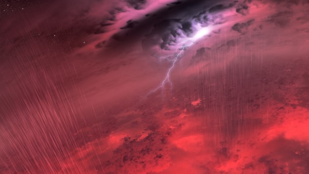 This artist's concept shows what the weather might look like on cool star-like bodies known as brown dwarfs. These giant balls of gas start out life like stars, but lack the mass to sustain nuclear fusion at their cores, and instead, fade and cool with time. Image credit: NASA/JPL-Caltech/University of Western Ontario/Stony Brook University This artist's concept shows what the weather might look like on cool star-like bodies known as brown dwarfs. These giant balls of gas start out life like stars, but lack the mass to sustain nuclear fusion at their cores, and instead, fade and cool with time. Image credit: NASA/JPL-Caltech/University of Western Ontario/Stony Brook University