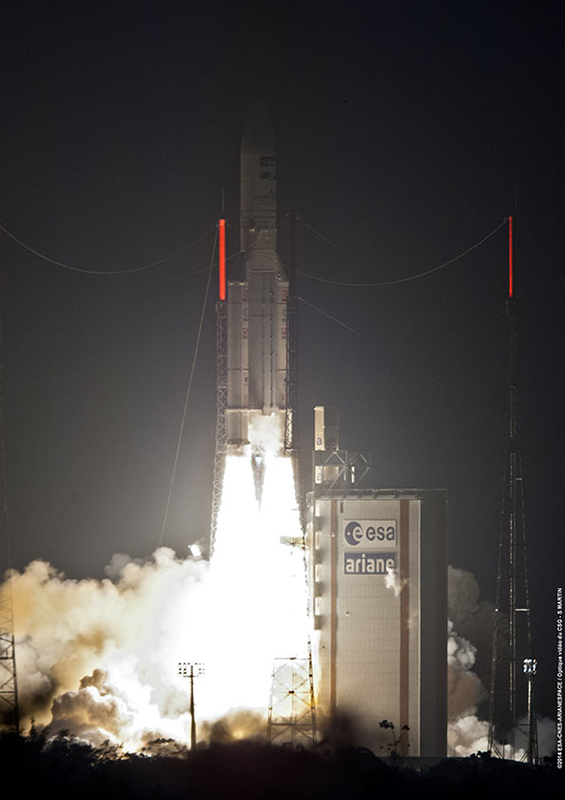 Arianespace's February 6 success with Ariane 5 marked the heavy-lift launcher’s 72nd flight from French Guiana. Arianespace's February 6 success with Ariane 5 marked the heavy-lift launcher’s 72nd flight from French Guiana.