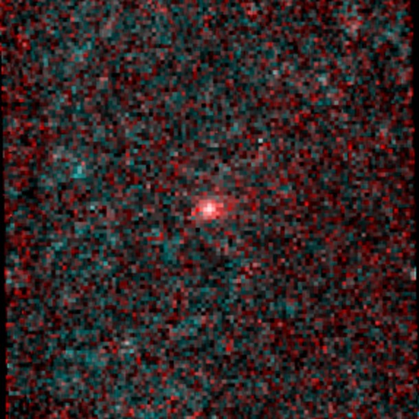 Comet NEOWISE was first observed by NASA's Near-Earth Object Wide-field Infrared Survey Explorer (NEOWISE) spacecraft on Valentine's Day, 2014. Comet NEOWISE was first observed by NASA's Near-Earth Object Wide-field Infrared Survey Explorer (NEOWISE) spacecraft on Valentine's Day, 2014.