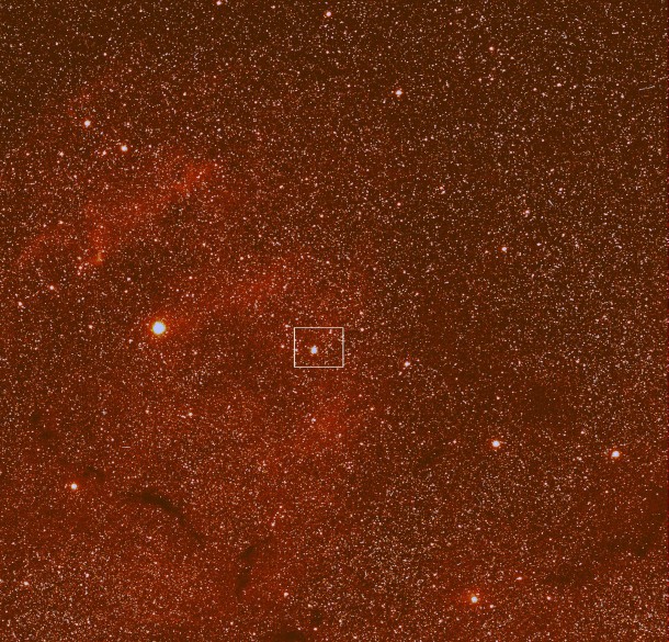 Rosetta’s first sighting of its target in 2014 – wide angle view. Copyright ESA 2014 MPS for OSIRIS-Team MPS/UPD/LAM/IAA/SSO/INTA/UPM/DASP/IDA Rosetta’s first sighting of its target in 2014 – wide angle view. Copyright ESA 2014 MPS for OSIRIS-Team MPS/UPD/LAM/IAA/SSO/INTA/UPM/DASP/IDA