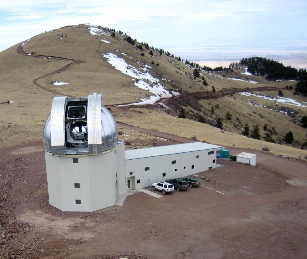 The New Mexico Institute of Mining and Technology's 2.4-meter (7.9-foot) Magdalena Ridge Observatory in Socorro County, N.M. Image credit: New Mexico Tech The New Mexico Institute of Mining and Technology's 2.4-meter (7.9-foot) Magdalena Ridge Observatory in Socorro County, N.M. Image credit: New Mexico Tech