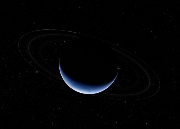 Composite Image Credit & Copyright: Assembly/Processing - Rolf Olsen, Data - Voyager 2, NASA Planetary Data System Composite Image Credit & Copyright: Assembly/Processing - Rolf Olsen, Data - Voyager 2, NASA Planetary Data System