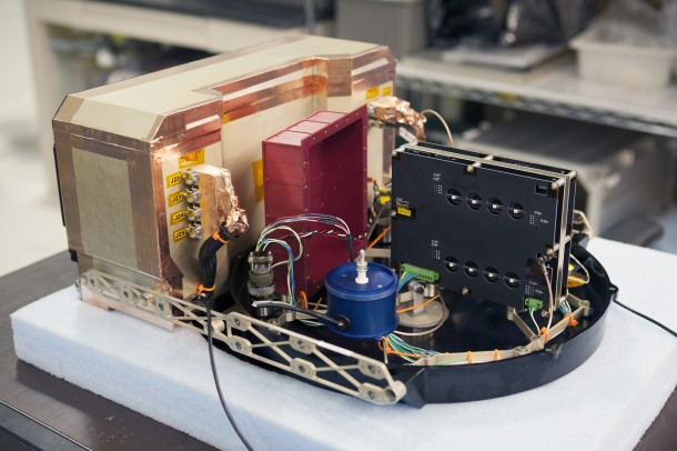 The Biotube-MICRo experiment is prepared for launch inside Kennedy's Space Station Processing Facility. Image Credit: NASA/Kim Shiflett The Biotube-MICRo experiment is prepared for launch inside Kennedy's Space Station Processing Facility. Image Credit: NASA/Kim Shiflett