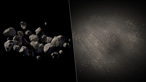 Observations from NASA's Spitzer Space Telescope reveal new information about the structure of 2011 MD, a small asteroid being considered by NASA for its proposed Asteroid Redirect Mission, or ARM. Image Credit: NASA/JPL-Caltech Observations from NASA's Spitzer Space Telescope reveal new information about the structure of 2011 MD, a small asteroid being considered by NASA for its proposed Asteroid Redirect Mission, or ARM. Image Credit: NASA/JPL-Caltech