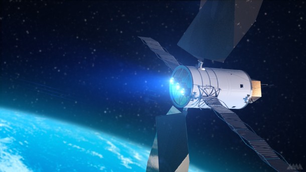 Solar Electric Propulsion (SEP) technologies is an essential part of future missions into deep space with larger payloads. Image Credit: NASA Solar Electric Propulsion (SEP) technologies is an essential part of future missions into deep space with larger payloads. Image Credit: NASA