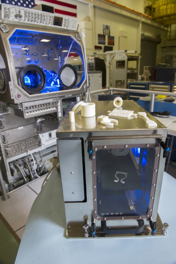The 3-D printer technology demonstration payload is undergoing final flight certification testing at the Marshall Center. Designed and built by Made In Space, it will be the first 3-D printer to fly in space. (MSFC/Emmett Given) The 3-D printer technology demonstration payload is undergoing final flight certification testing at the Marshall Center. Designed and built by Made In Space, it will be the first 3-D printer to fly in space. (MSFC/Emmett Given)