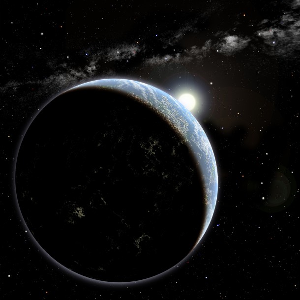 Artist's conception of a hypothetical exoplanet orbiting a yellow, Sun-like star. Astronomers have measured the ages of 22 Sun-like stars using their spins, in a method called gyrochronology. Before now, only two Sun-like stars had measured spins and ages. David A. Aguilar (CfA) Artist's conception of a hypothetical exoplanet orbiting a yellow, Sun-like star. Astronomers have measured the ages of 22 Sun-like stars using their spins, in a method called gyrochronology. Before now, only two Sun-like stars had measured spins and ages. David A. Aguilar (CfA)