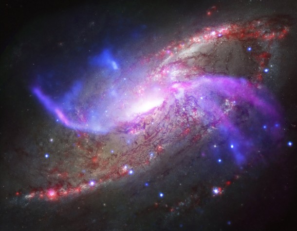 Image credit: X-ray: NASA/CXC/Caltech/P.Ogle et al; Optical: NASA/STScI; IR: NASA/JPL-Caltech; Radio: NSF/NRAO/VLA Image credit: X-ray: NASA/CXC/Caltech/P.Ogle et al; Optical: NASA/STScI; IR: NASA/JPL-Caltech; Radio: NSF/NRAO/VLA