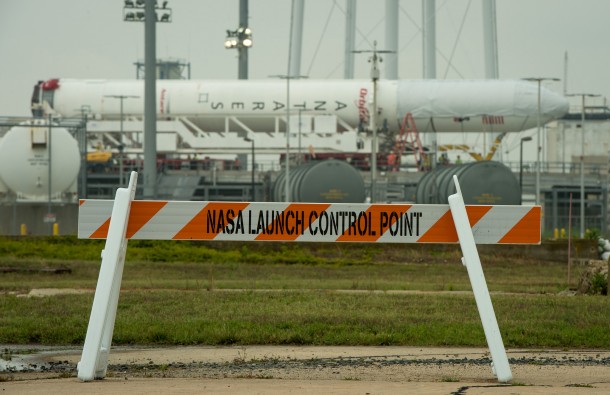 The Orbital Sciences Corporation Antares rocket, with the Cygnus spacecraft onboard, is seen on launch Pad-0A, Thursday, July 10, 2014, at NASA's Wallops Flight Facility in Virginia. Image Credit: NASA/Bill Ingalls The Orbital Sciences Corporation Antares rocket, with the Cygnus spacecraft onboard, is seen on launch Pad-0A, Thursday, July 10, 2014, at NASA's Wallops Flight Facility in Virginia. Image Credit: NASA/Bill Ingalls