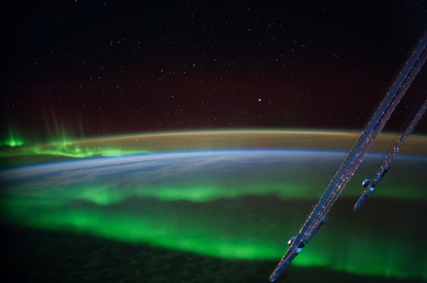 The Aurora Australis was pictured on July 15, 2014. Achernar (just to the right of center) is the brightest and most easily recognizable star in this southward view. The Aurora Australis was pictured on July 15, 2014. Achernar (just to the right of center) is the brightest and most easily recognizable star in this southward view.